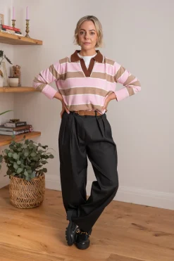 Maxted Stella Rugby Shirt - Pink