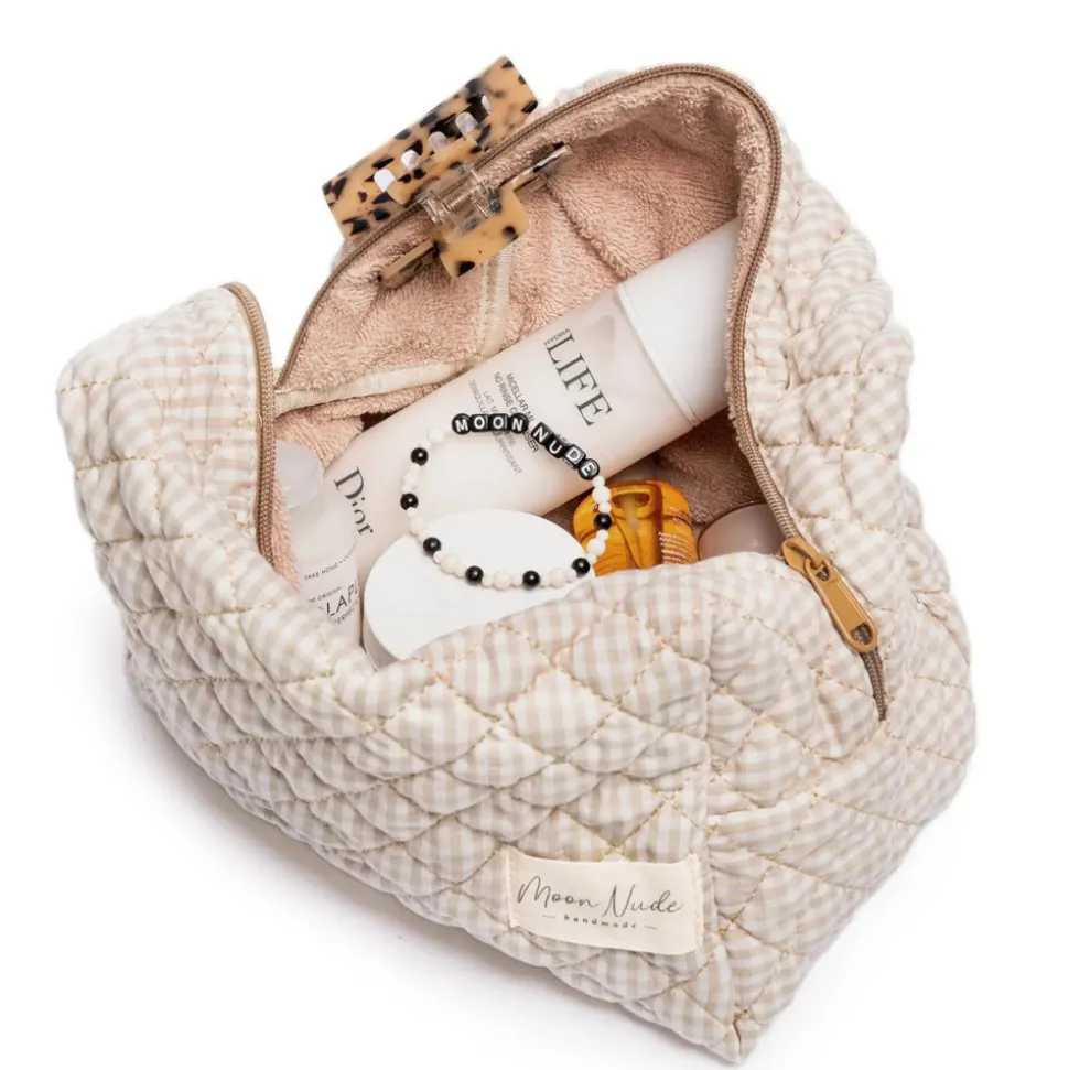 Moon Nude Nude Large Make Up Bag