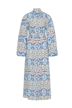 Palm Noosa Noddy Dress - Lagoona Tile