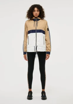 P.E Nation Cropped Man Down Jacket - Optic White