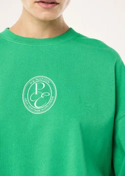 P.E Nation Exposition Sweat - Washed Kelly Green
