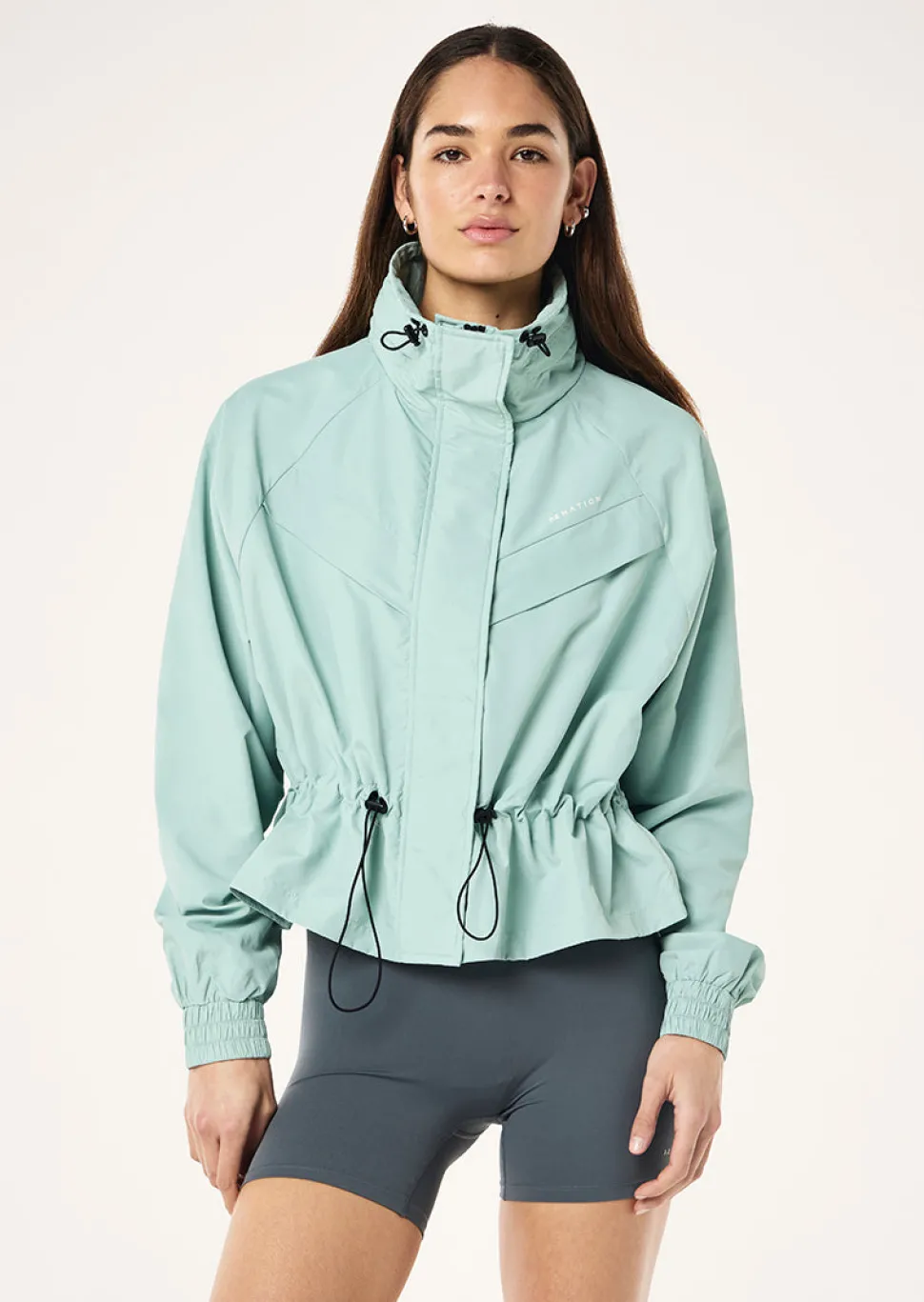 P.E Nation Shelter Jacket - Dusty Mint