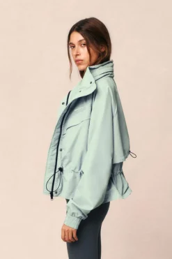P.E Nation Shelter Jacket - Dusty Mint