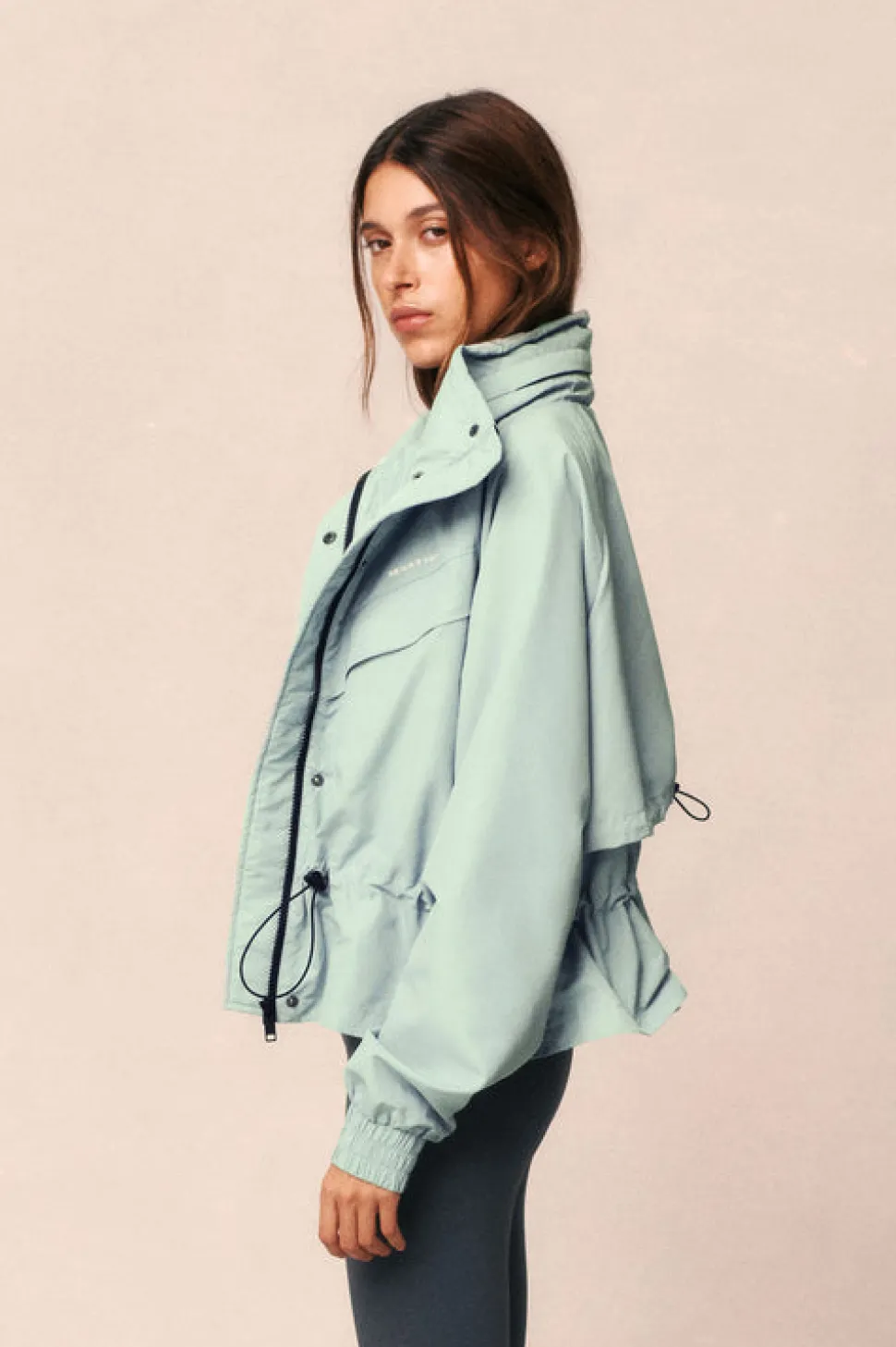 P.E Nation Shelter Jacket - Dusty Mint