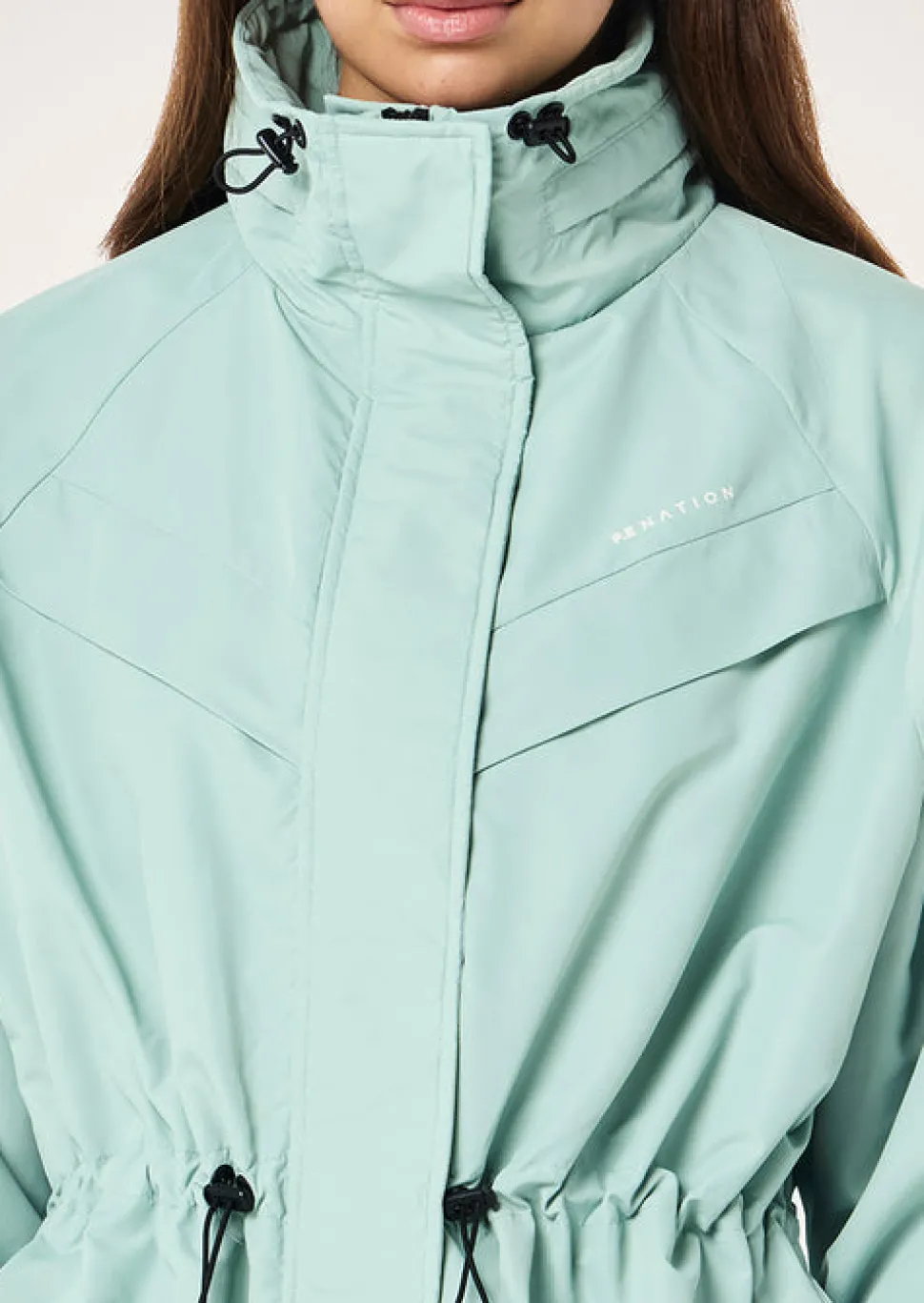 P.E Nation Shelter Jacket - Dusty Mint