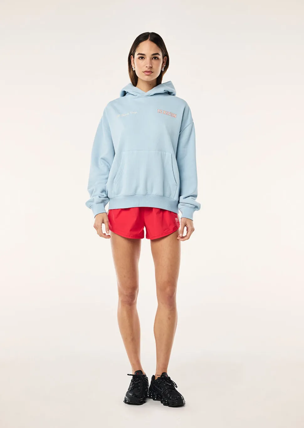 P.E Nation Surge Hoodie - Ice Blue
