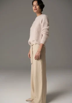 POL Finlay Crew Knit - Blush