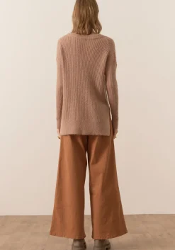 Pol Fitch Ribbed Knit - Blush