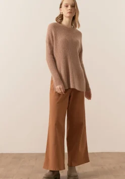 Pol Fitch Ribbed Knit - Blush