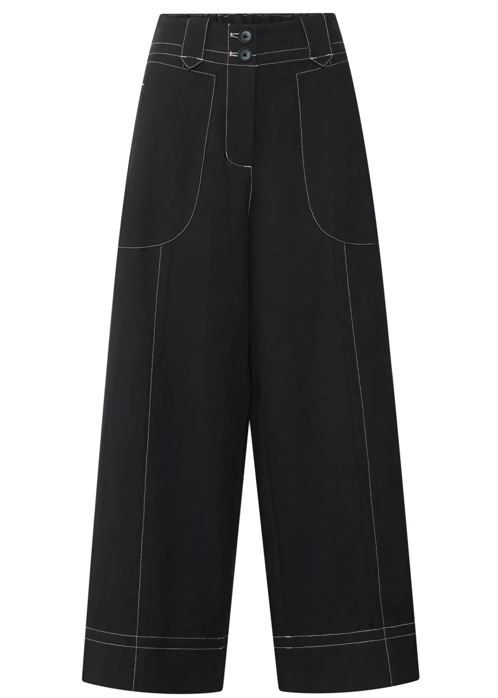 POL Oskar Crop Pant - Black