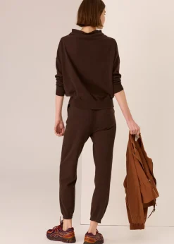 POL Rowan Drawstring Knit - Chocolate