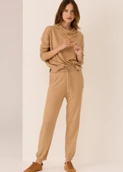 POL Rowan Drawstring Knit - Pebble