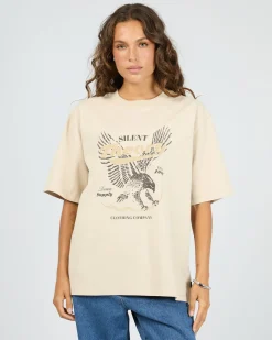 Silent Theory Dystopia Tee - Chalk