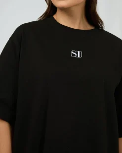 Silent Theory Luxe Tee - Black