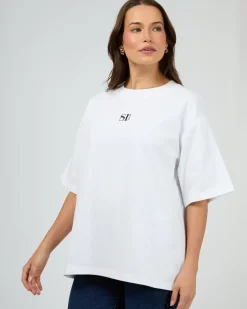 Silent Theory Luxe Tee - White