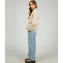 Silent Theory Willow Knit Jumper - Oat