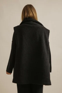 Talamaya Sherpa Cuddle Gillet - Noir