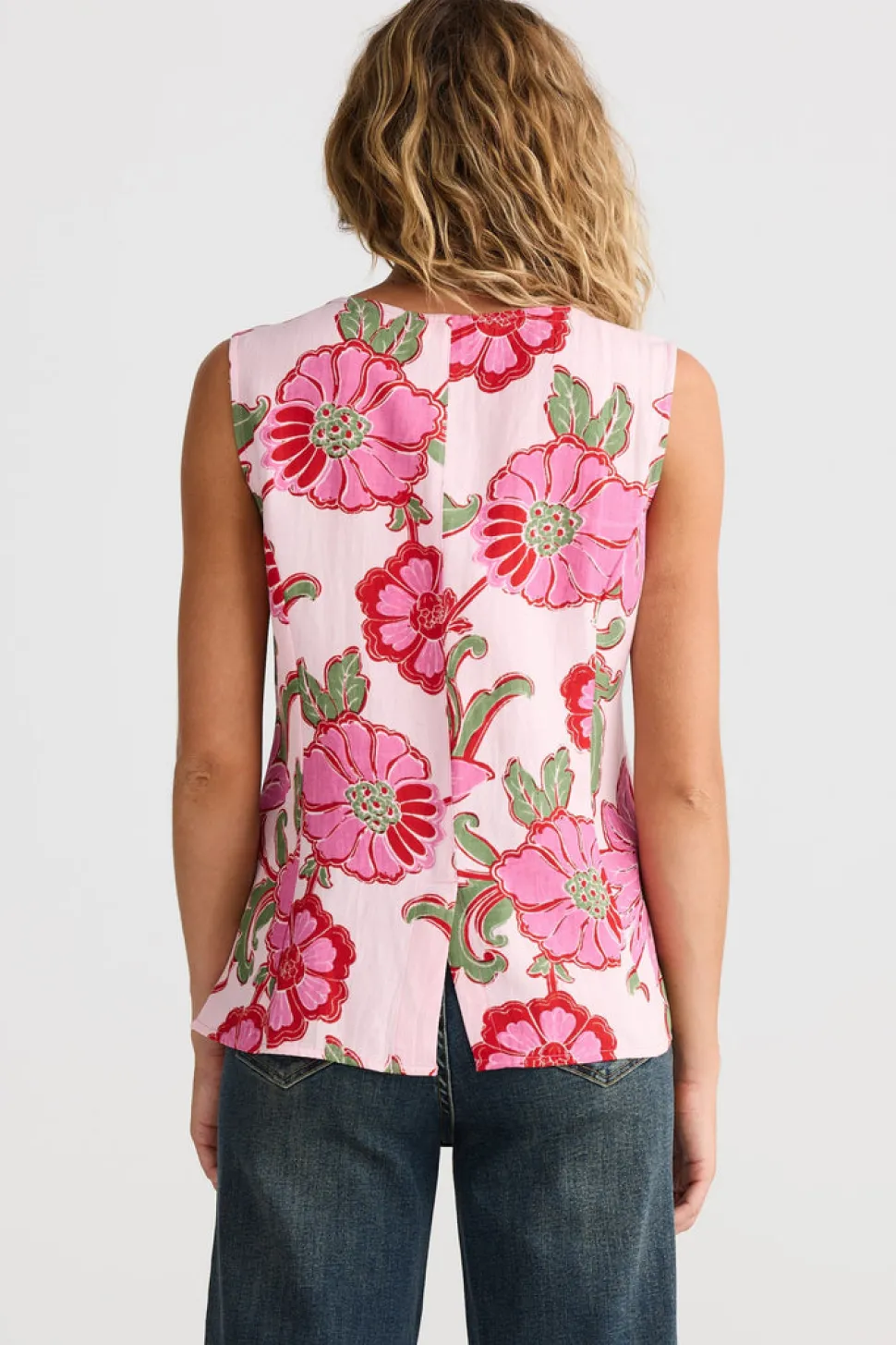 Talisman Chester Waistcoat - Pink Ibiza