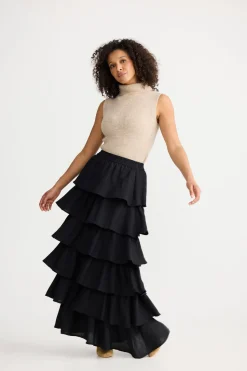 The Shankty Neapolitan Skirt - Black