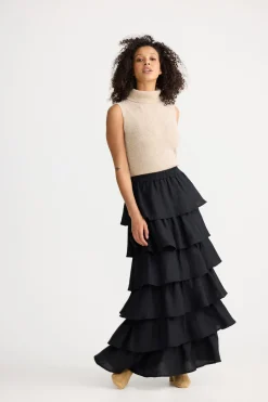 The Shankty Neapolitan Skirt - Black