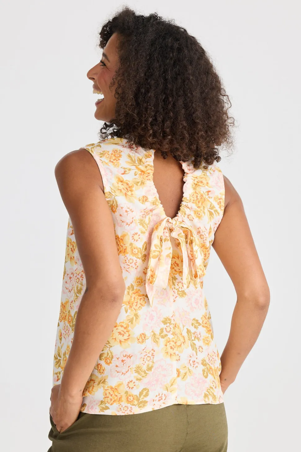 The Shanty Adel Top - Boboli Print