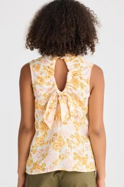 The Shanty Adel Top - Boboli Print