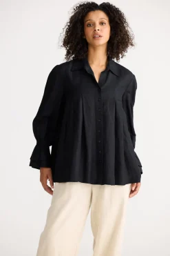 The Shanty Aeris Shirt - Black