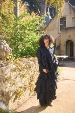 The Shanty Aeris Shirt - Black