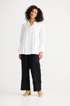 The Shanty Aeris Shirt - White