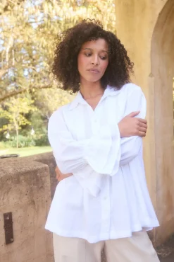 The Shanty Aeris Shirt - White
