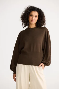 The Shanty Anais Knit - Chocolate
