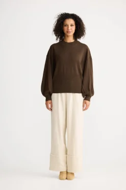 The Shanty Anais Knit - Chocolate