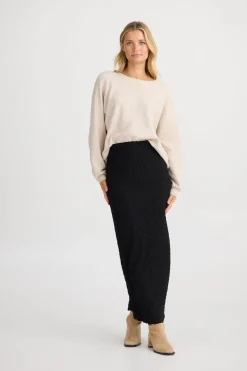 The Shanty Frida Skirt - Black