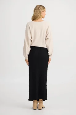 The Shanty Frida Skirt - Black