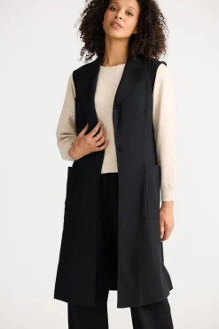 The Shanty Noa Vest - Black