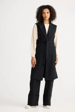 The Shanty Noa Vest - Black