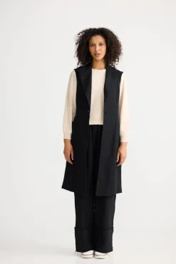 The Shanty Noa Vest - Black