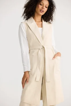The Shanty Noa Vest - Natural