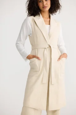 The Shanty Noa Vest - Natural