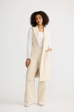 The Shanty Noa Vest - Natural