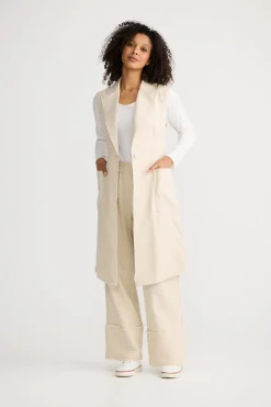 The Shanty Noa Vest - Natural