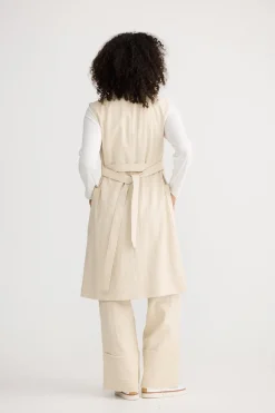 The Shanty Noa Vest - Natural