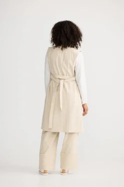 The Shanty Noa Vest - Natural