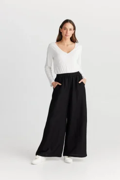 The Shanty Positano Pants - Black
