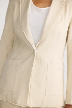 The Shanty Tavira Blazer - Natural