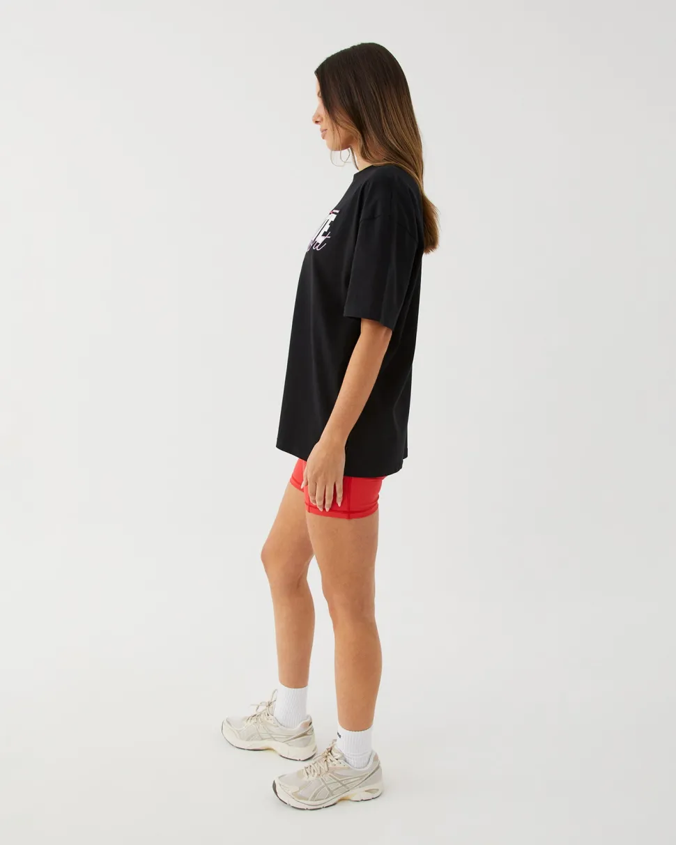 Upstate Hustle Tee- Black Bars