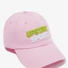 Upstate Side Line Cap- Galactic Signwriter Pink
