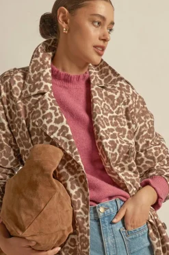 Zoe Kratzmann Chalet Coat - Ocelot Leopard