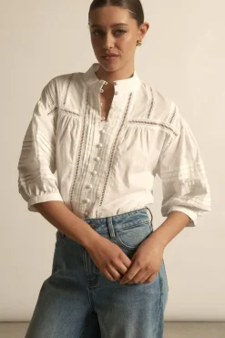 Zoe Kratzmann Daydream Top - Porcelain