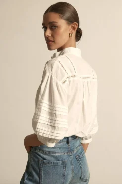 Zoe Kratzmann Daydream Top - Porcelain